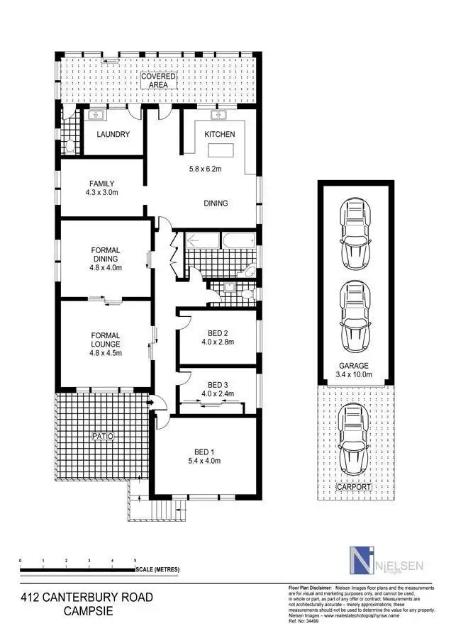 Floorplan of Homely house listing, 412 Canterbury Road, Campsie NSW 2194