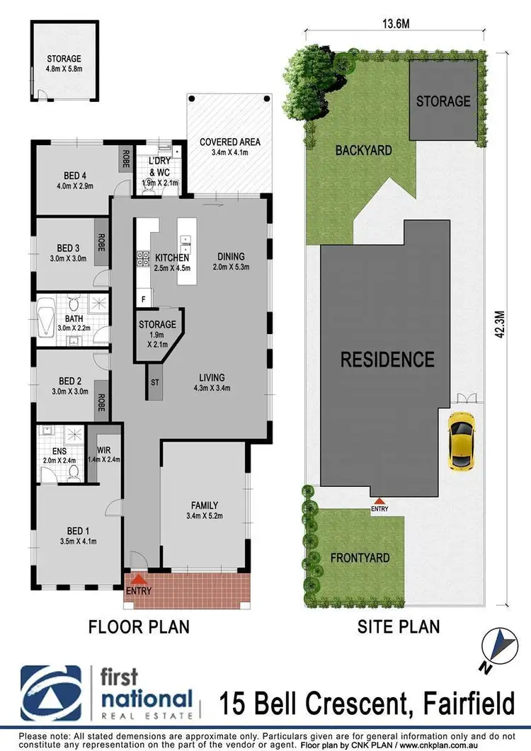 Floorplan of Homely house listing, 15 Bell Street, Fairfield NSW 2165