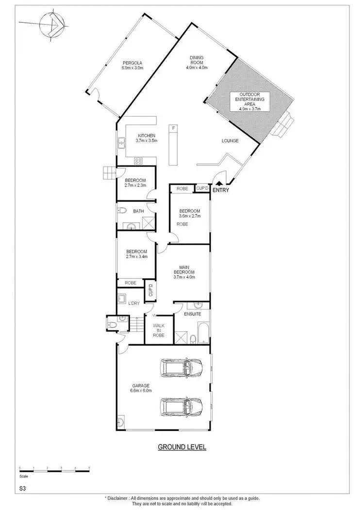 Floorplan of Homely house listing, Address available on request