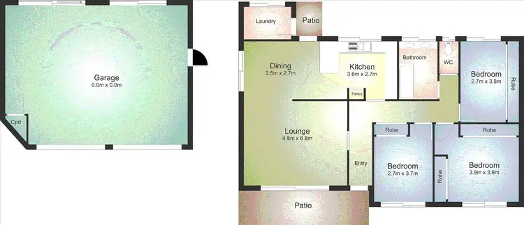 Floorplan of Homely house listing, 44 Barralier Avenue, Woodberry NSW 2322