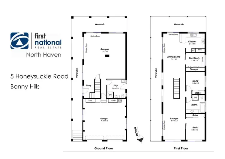 Floorplan of Homely house listing, 5 Honeysuckle Road, Bonny Hills NSW 2445