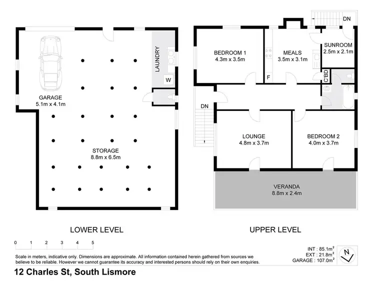 Floorplan of Homely house listing, 12 Charles Street, South Lismore NSW 2480