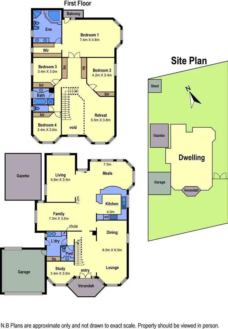 Floorplan of Homely house listing, 4 Buchanan Court, Taylors Lakes VIC 3038