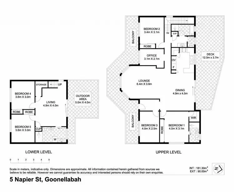Floorplan of Homely house listing, 5 Napier Street, Goonellabah NSW 2480