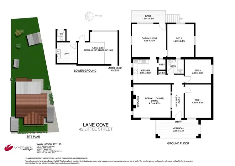 Floorplan of Homely house listing, 42 Little Street, Lane Cove NSW 2066