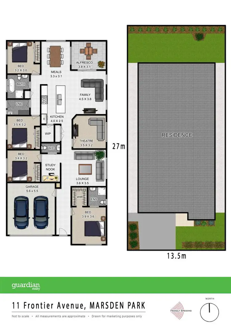 Floorplan of Homely house listing, 11 Frontier Avenue, Marsden Park NSW 2765