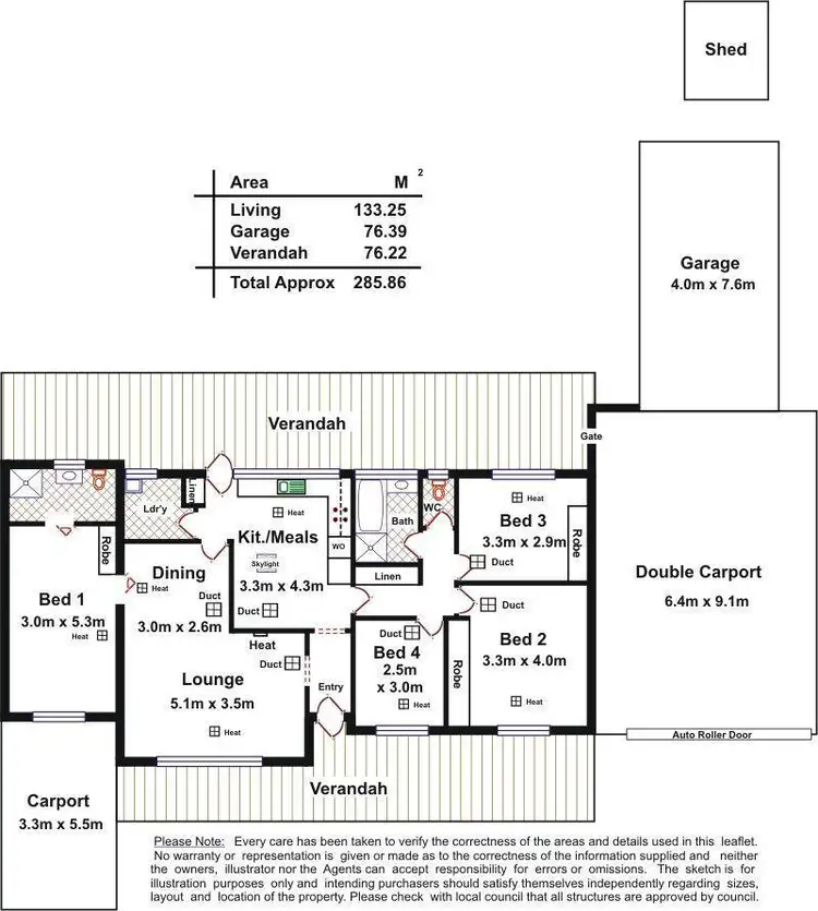 Floorplan of Homely house listing, 20 Coach Street, Salisbury East SA 5109