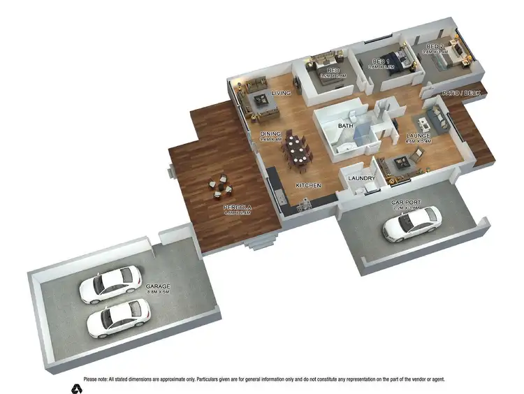 Floorplan of Homely house listing, 14 Wandsworth Avenue, Deer Park VIC 3023