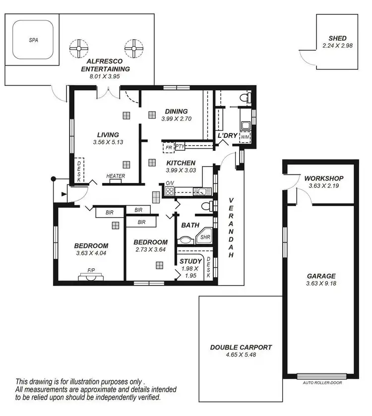 Floorplan of Homely house listing, 41 Adelaide Terrace, Pasadena SA 5042