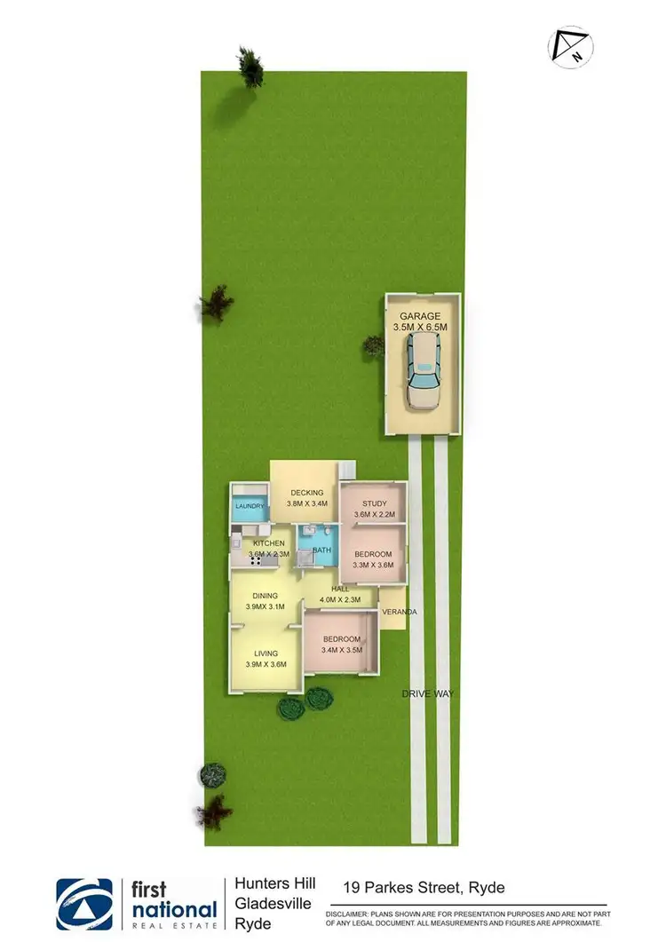 Floorplan of Homely house listing, 19 Parkes Street, Ryde NSW 2112