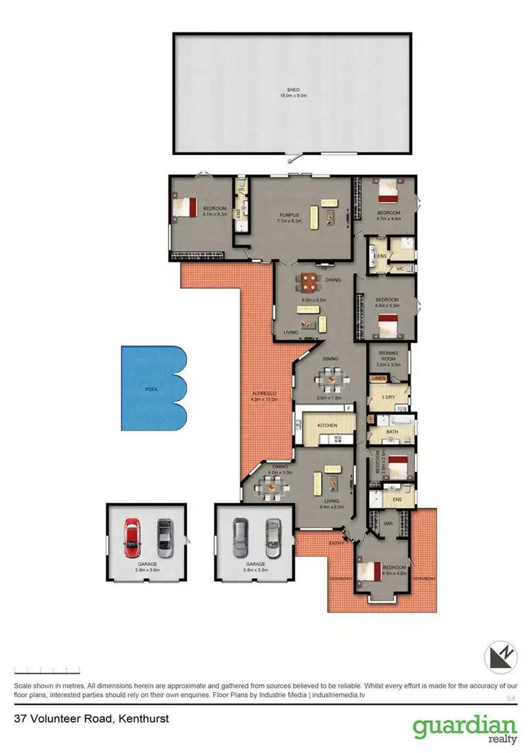 Floorplan of Homely house listing, 37 Volunteer Road, Kenthurst NSW 2156