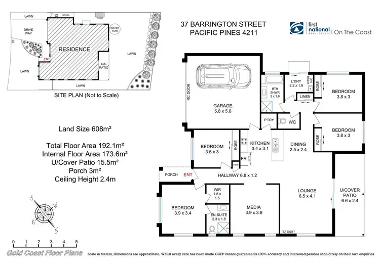 Floorplan of Homely house listing, 37 Barrington Street, Pacific Pines QLD 4211