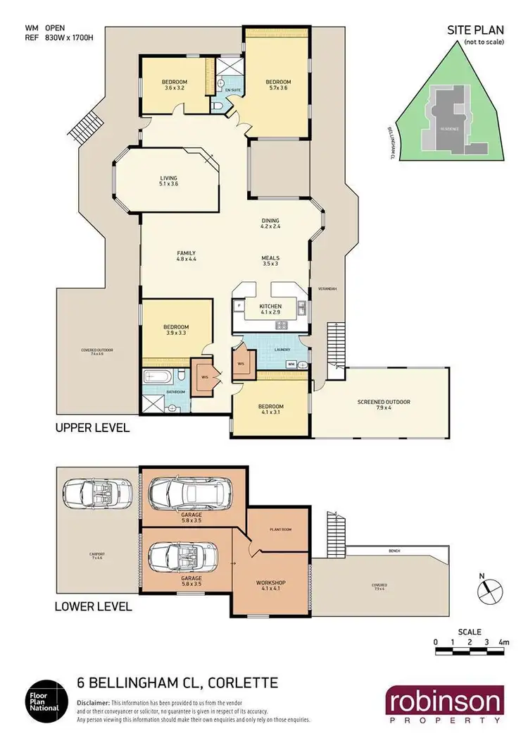 Floorplan of Homely house listing, 6 Bellingham Close, Corlette NSW 2315