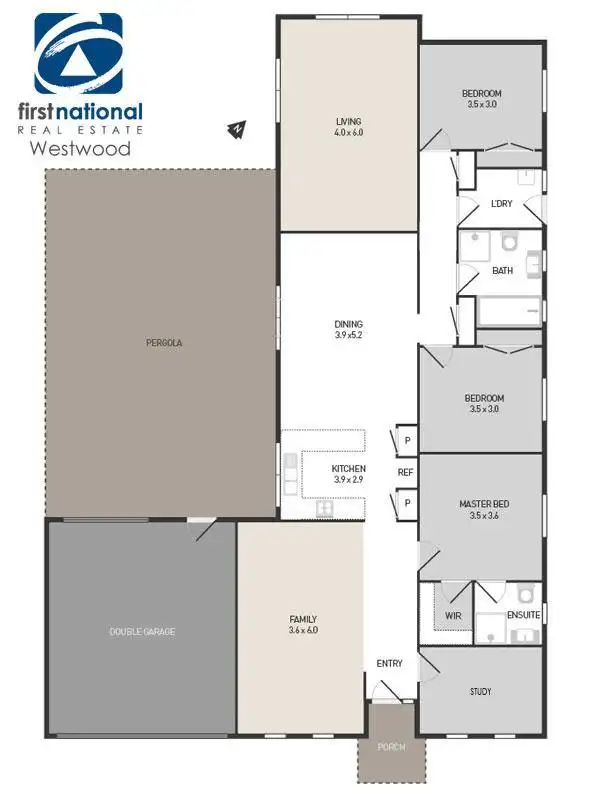 Floorplan of Homely house listing, 3 Mackay Road, Manor Lakes VIC 3024