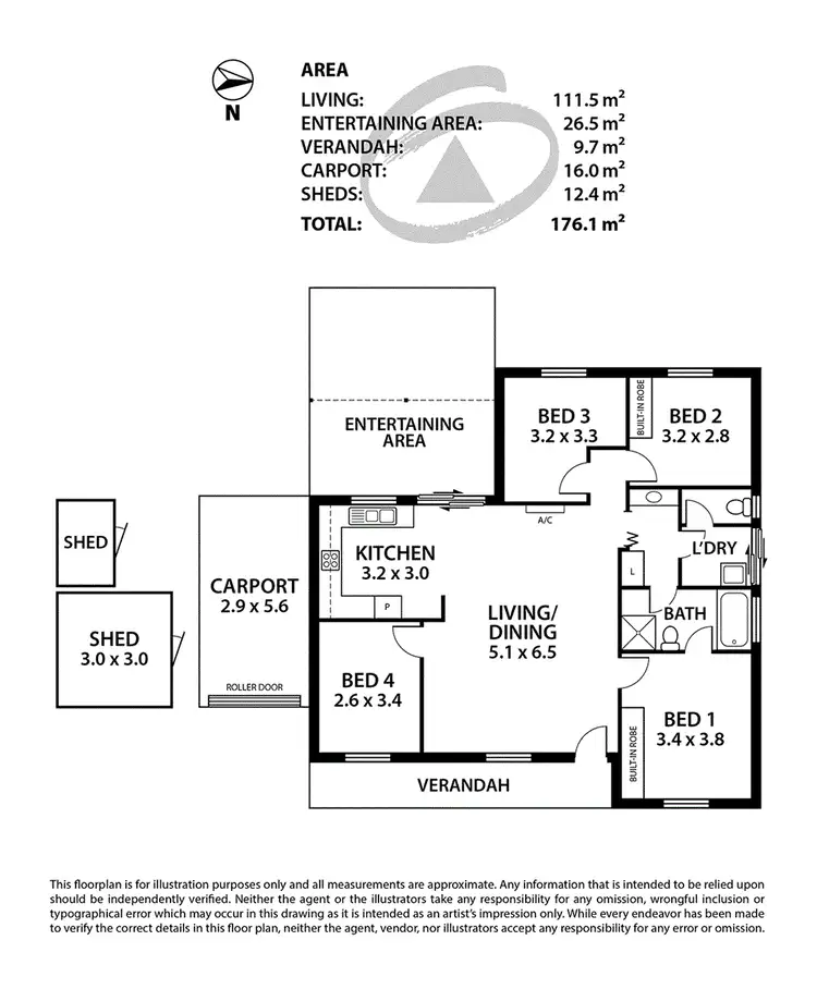 Floorplan of Homely house listing, 31 Elizabeth Street, Nairne SA 5252