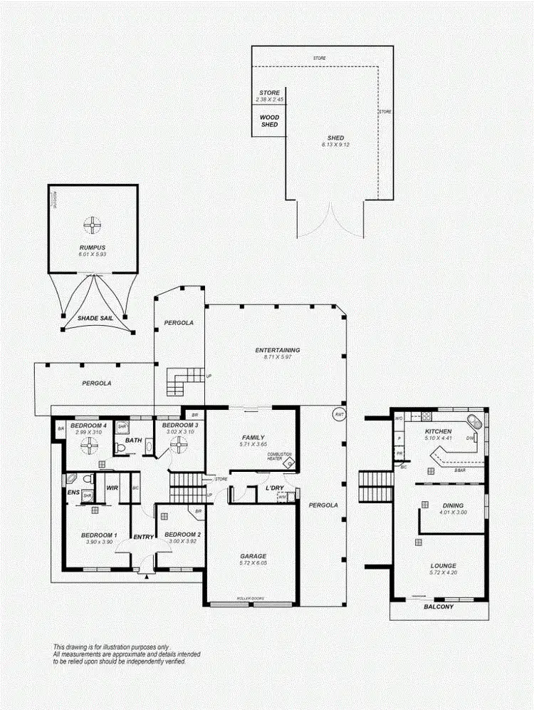 Floorplan of Homely house listing, 26 Jacaranda Drive, Woodside SA 5244