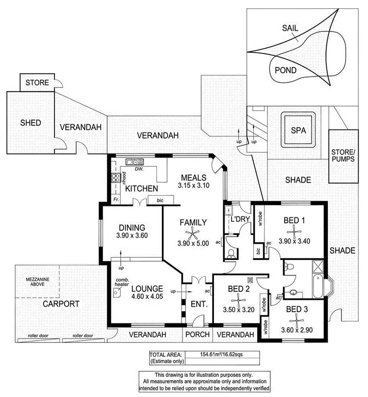 Floorplan of Homely house listing, 7 Greenvale Court, Wynn Vale SA 5127
