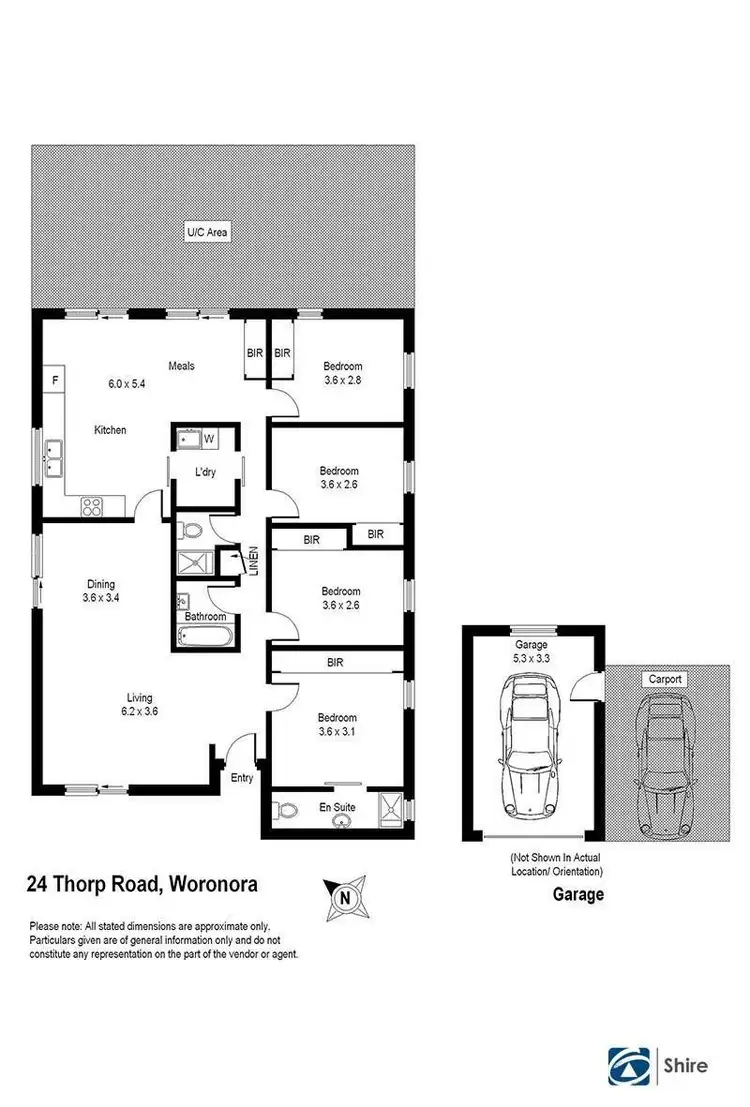 Floorplan of Homely house listing, 24 Thorp Road, Woronora NSW 2232