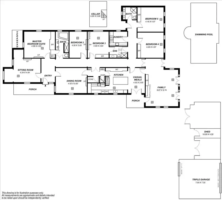 Floorplan of Homely house listing, 48 Fourth Avenue, St Peters SA 5069