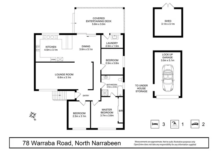Floorplan of Homely house listing, 78 Warraba Road, North Narrabeen NSW 2101