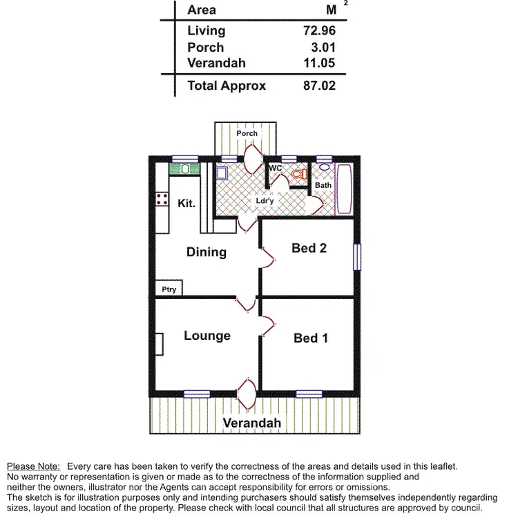 Floorplan of Homely house listing, 150 & 152 Sampson Road, Elizabeth Grove SA 5112