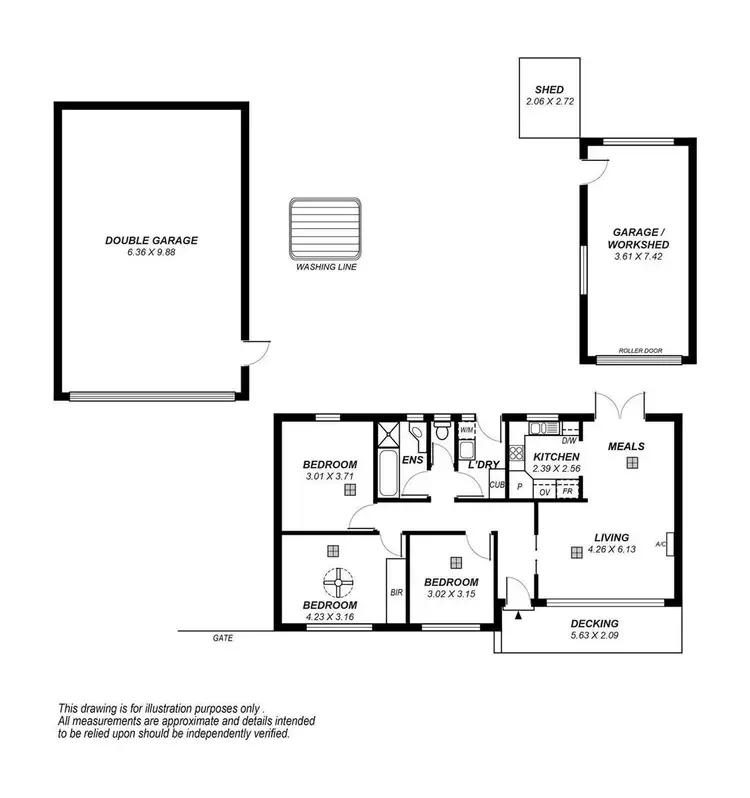 Floorplan of Homely house listing, 26 Ophir Crescent, Seacliff Park SA 5049