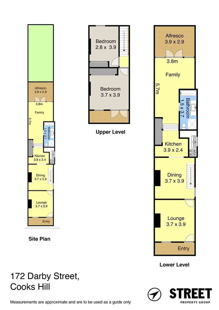 Floorplan of Homely house listing, 172 Darby Street, Cooks Hill NSW 2300