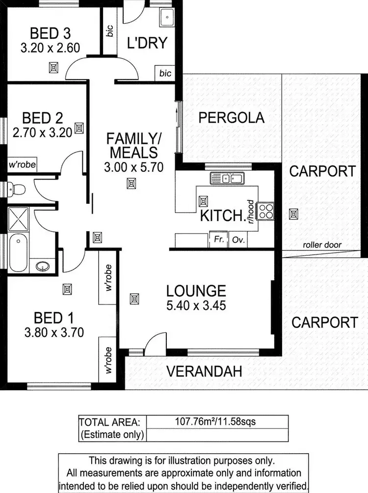 Floorplan of Homely unit listing, 17/551-553 Anzac Highway, Glenelg North SA 5045
