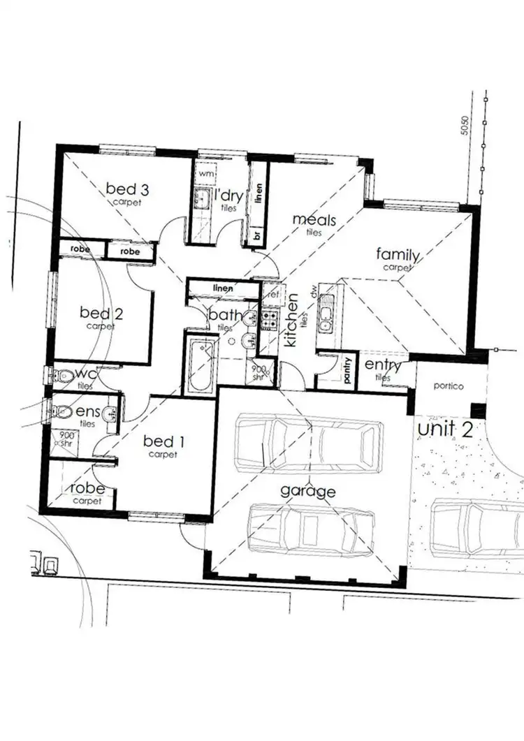 Floorplan of Homely townhouse listing, 2/5 Bath Street, Lara, Lara VIC 3212