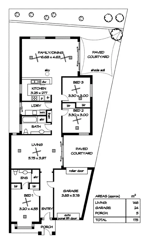 Floorplan of Homely house listing, 4 Charlesworth Court, Mile End SA 5031