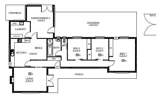 Floorplan of Homely house listing, 161 Salisbury Highway, Salisbury SA 5108