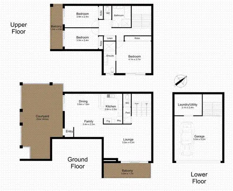 Floorplan of Homely unit listing, Address available on request