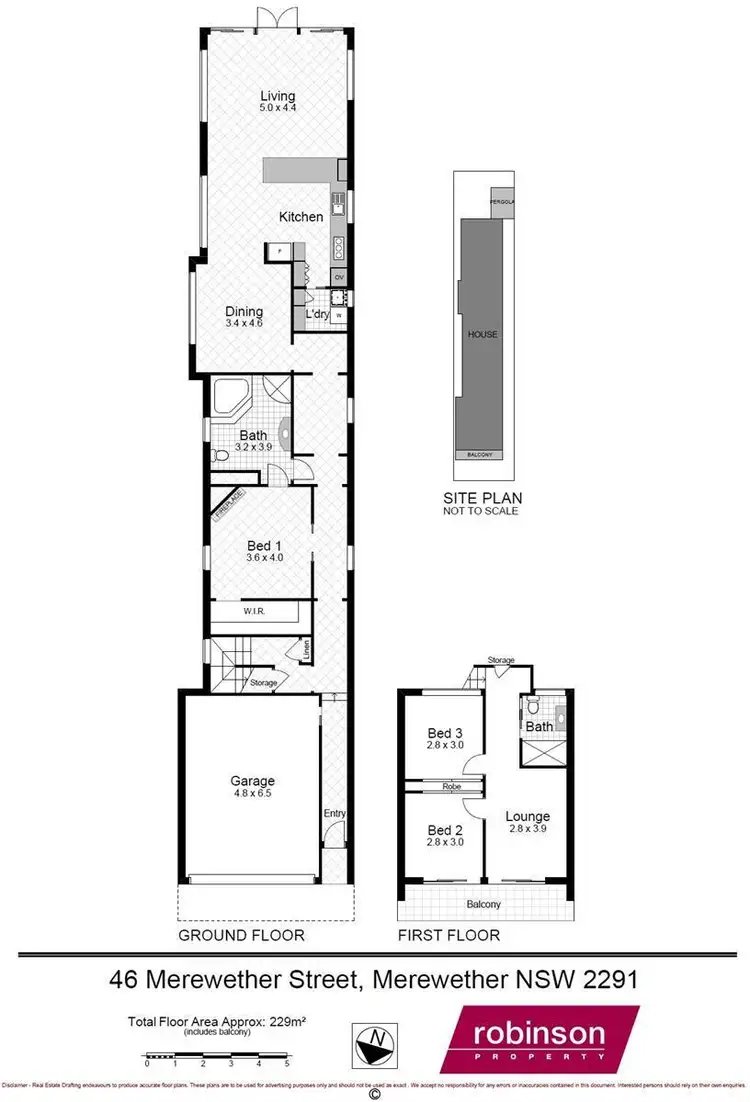Floorplan of Homely house listing, 46 Merewether Street, Merewether NSW 2291