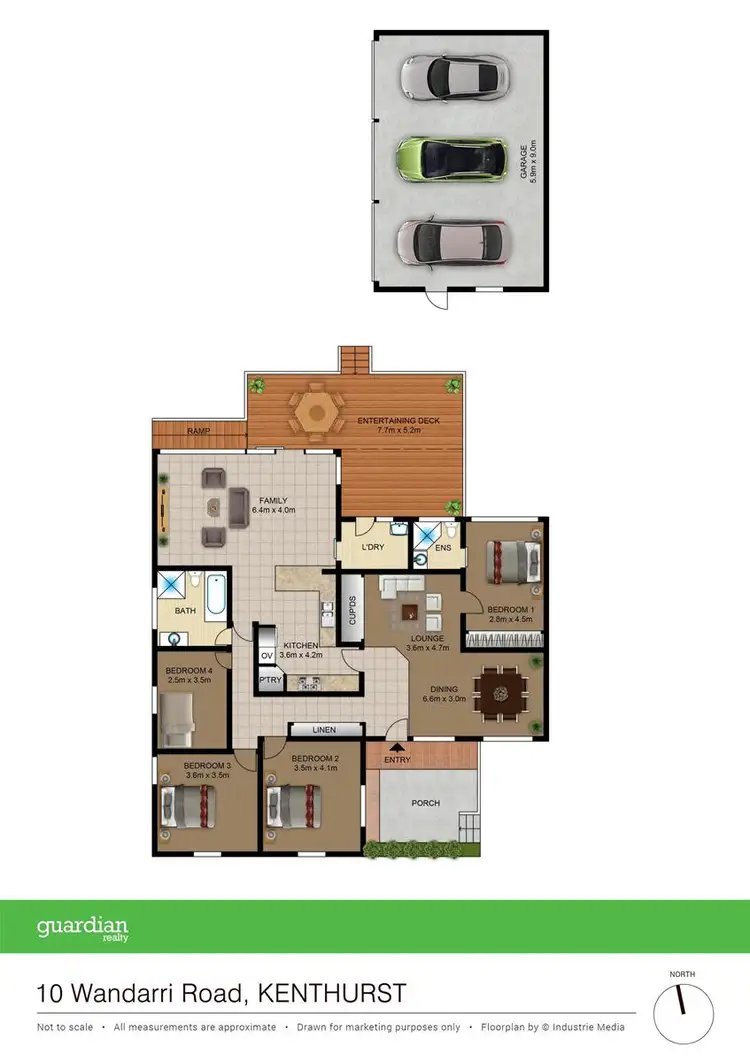 Floorplan of Homely house listing, 10 Wandarri Road, Kenthurst NSW 2156