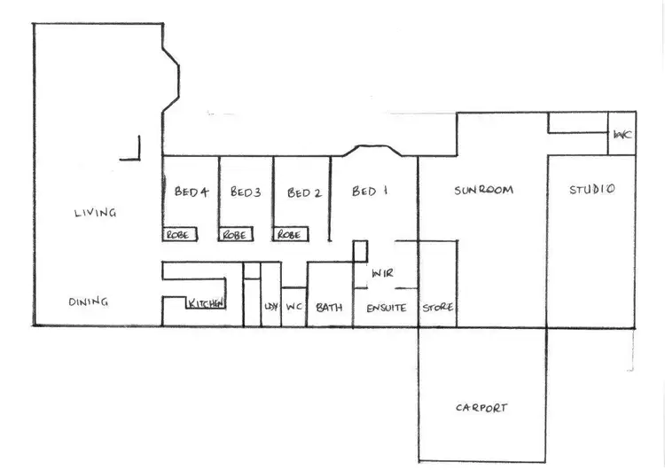 Floorplan of Homely house listing, 2 Therry Street, Yass NSW 2582