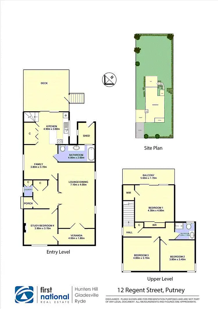 Floorplan of Homely house listing, 12 Regent Street, Putney NSW 2112