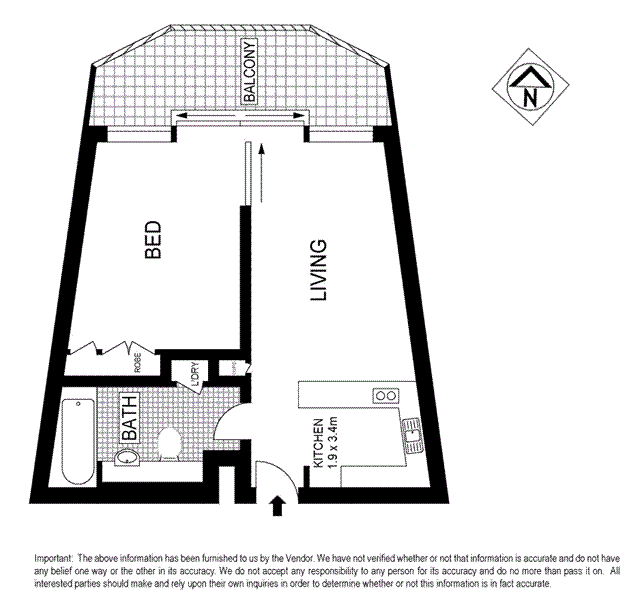 Floorplan of Homely apartment listing, 103/1-3 Raglan Street, Manly NSW 2095