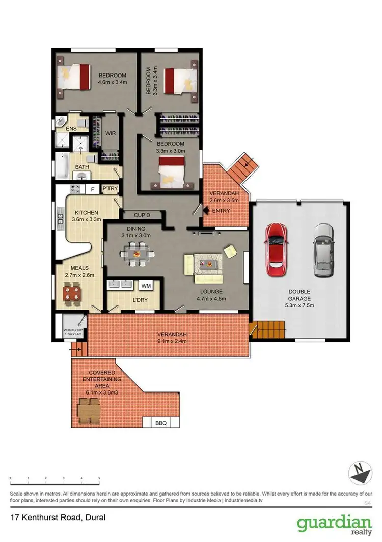 Floorplan of Homely house listing, 17 Kenthurst Road, Dural NSW 2158