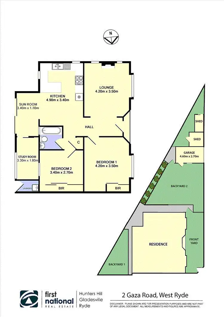 Floorplan of Homely house listing, 2 Gaza Road, West Ryde NSW 2114