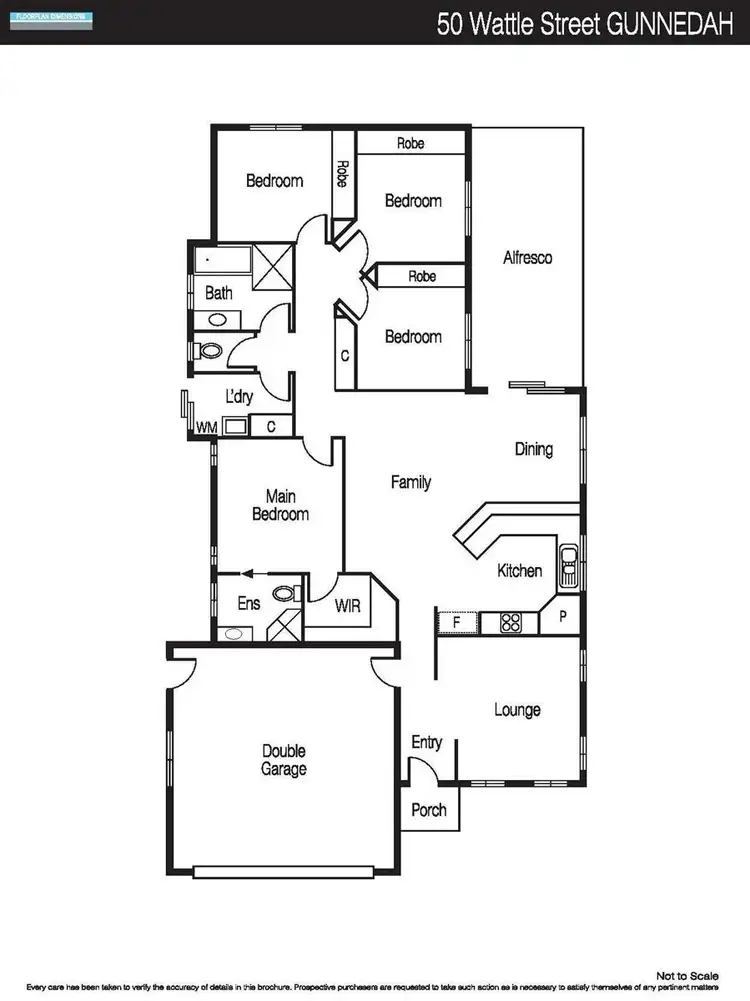 Floorplan of Homely house listing, 50 Wattle Street, Gunnedah NSW 2380