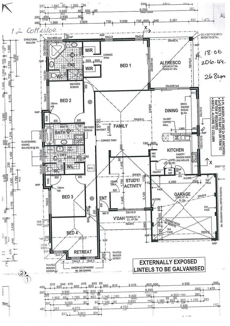Floorplan of Homely house listing, 12 Cottesloe Crescent, Secret Harbour WA 6173