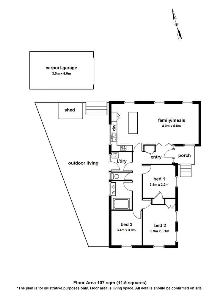 Floorplan of Homely house listing, 10 Slingsby Avenue, Beaconsfield VIC 3807