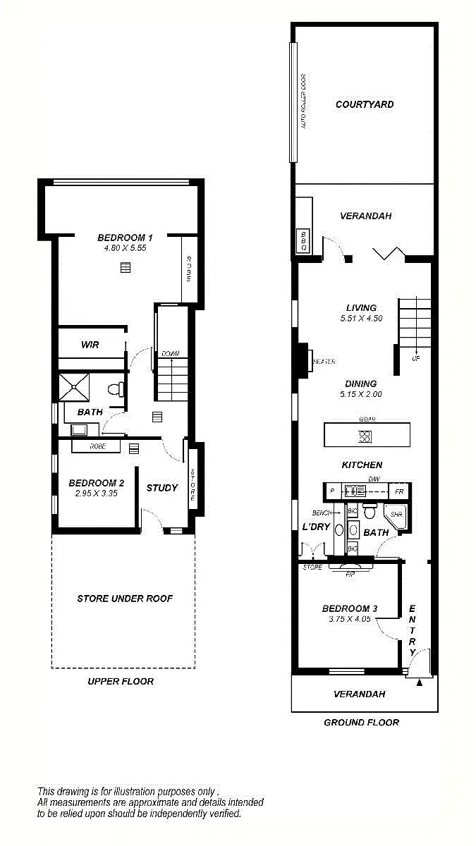 Floorplan of Homely house listing, 48 McLaren Street, Adelaide SA 5000
