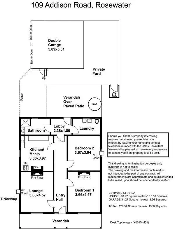 Floorplan of Homely house listing, 109 Addison Road, Rosewater SA 5013