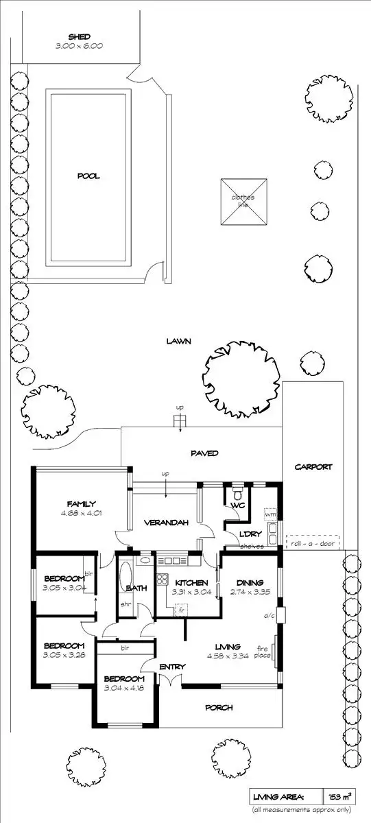 Floorplan of Homely house listing, 15 Kings Avenue, Blair Athol SA 5084