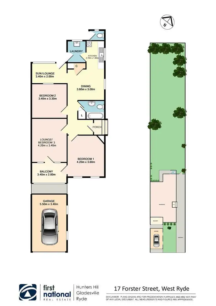 Floorplan of Homely house listing, 17 Forster Street, West Ryde NSW 2114