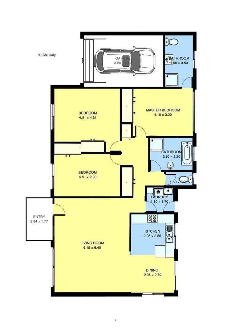 Floorplan of Homely house listing, 64 Payne Street, Portarlington VIC 3223