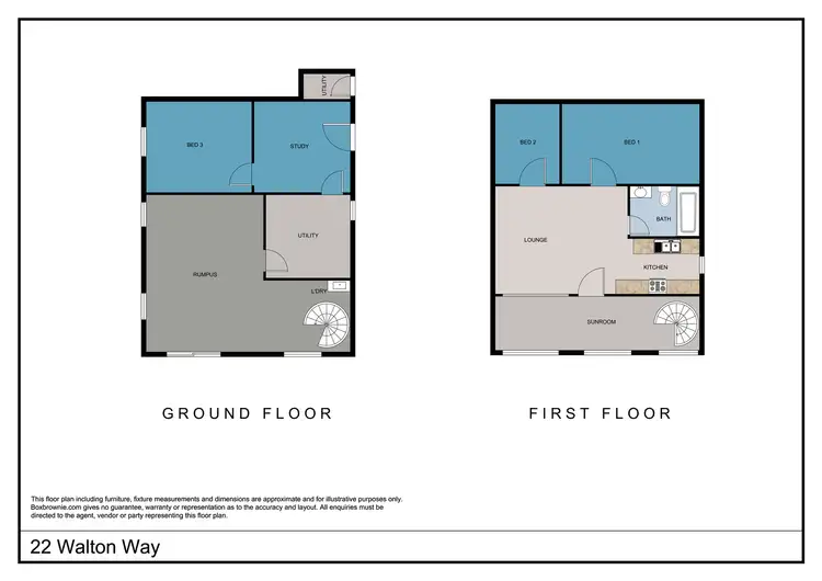 Floorplan of Homely house listing, 22 Walton Way, Currarong NSW 2540