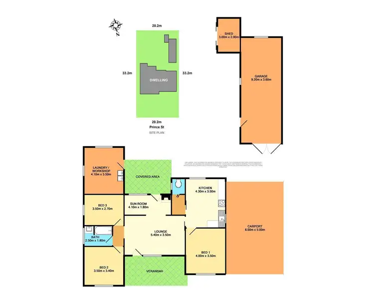 Floorplan of Homely house listing, 19 Prince Street, Barnsley NSW 2278