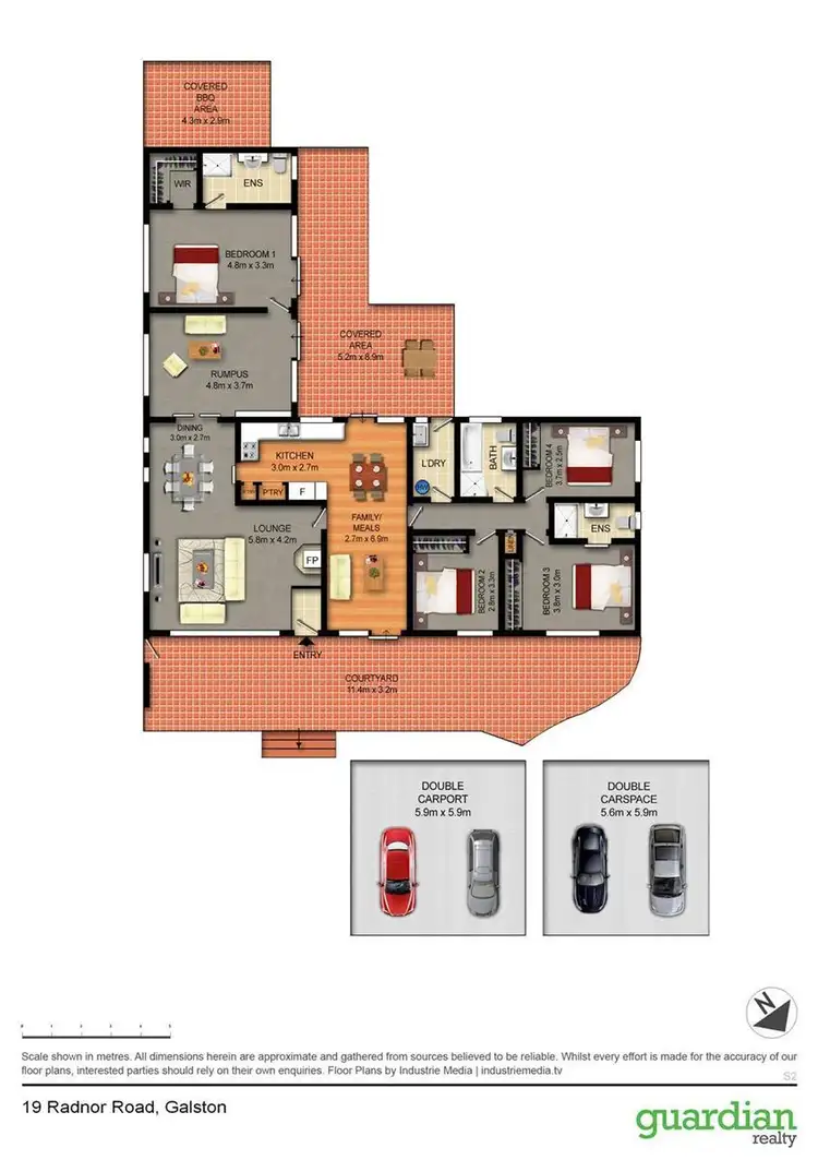 Floorplan of Homely house listing, 19 Radnor Road, Galston NSW 2159